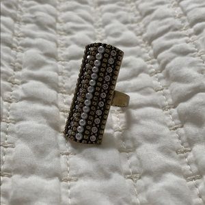 Silpada K&R “Pearls Night Out” Ring